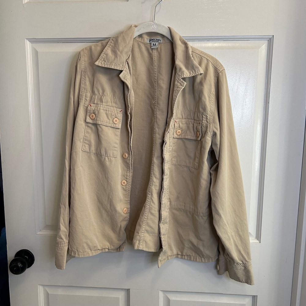 Women’s Democracy Weekend Shirt khaki Beige M